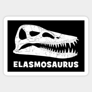 Elasmosaurus skull Sticker